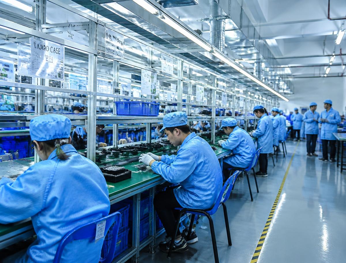 Recherche de fournisseurs et production en usine
